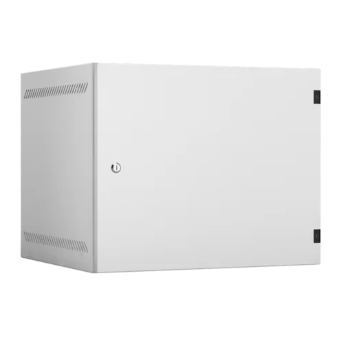 Настенный шкаф 19", 9U, металл, 540х500, серый